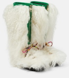Pucci - Freezy shearling knee-high boots