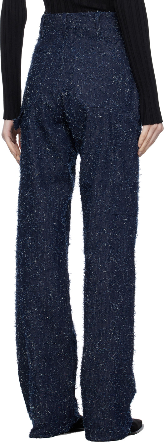 Elleme Blue Patch Pocket Jeans