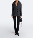 Balenciaga Le City Nano leather top-handle bag