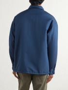 Visvim - Embroidered Wool and Silk-Blend-Gabardine Jacket - Blue