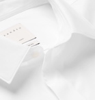 Sandro - Slim-Fit Cotton-Poplin Shirt - White