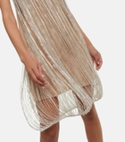 Costarellos Dana crystal-embellished minidress