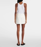 Faithfull Jane linen miniskirt