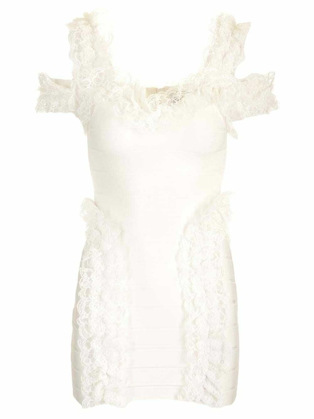 Photo: self-portrait Fitted Mini Dress
