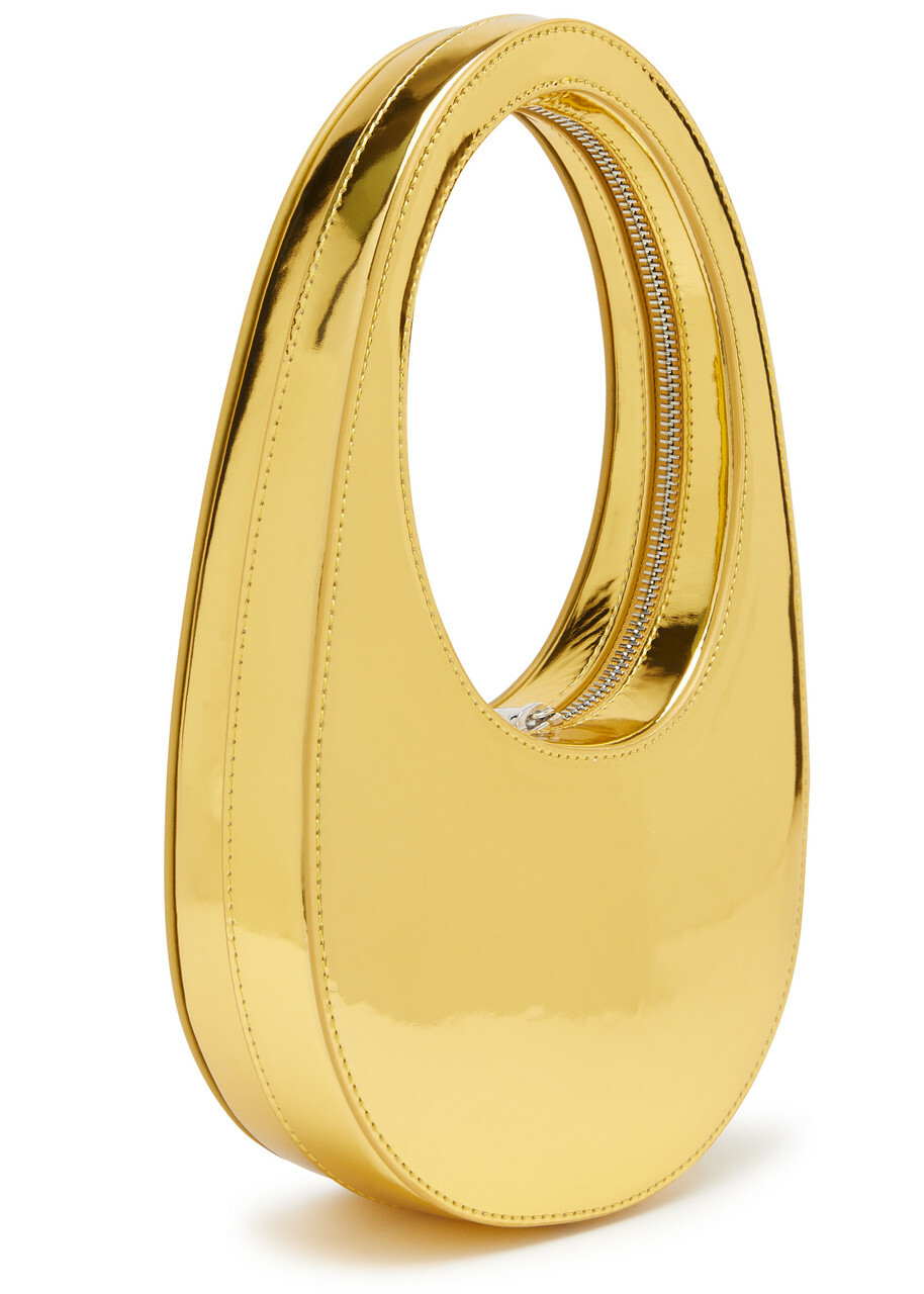 トートバッグ Coperni llic Micro Baguette Swipe Bag - Synthetic - Gold Coperni Metallic Micro Baguette Swipe Bag - Synthetic - Go
