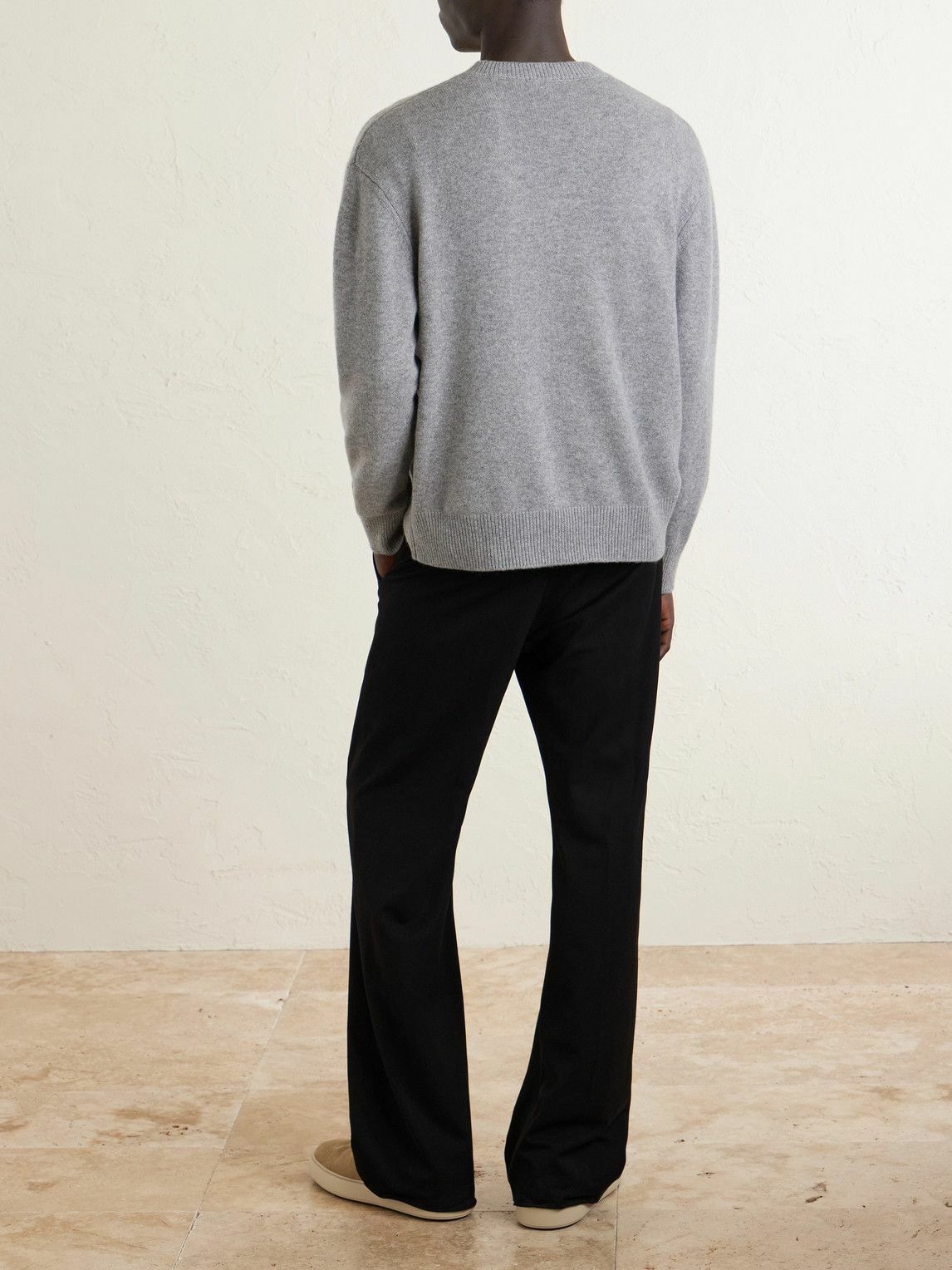 Officine Générale - Manu Cashmere Sweater - Gray