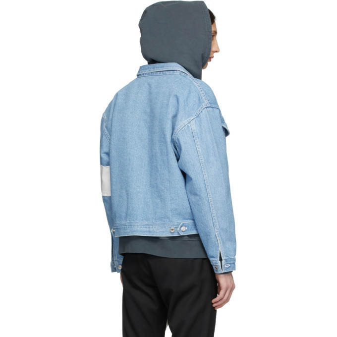 Enfants Riches Deprimes Blue Arcade Denim Jacket