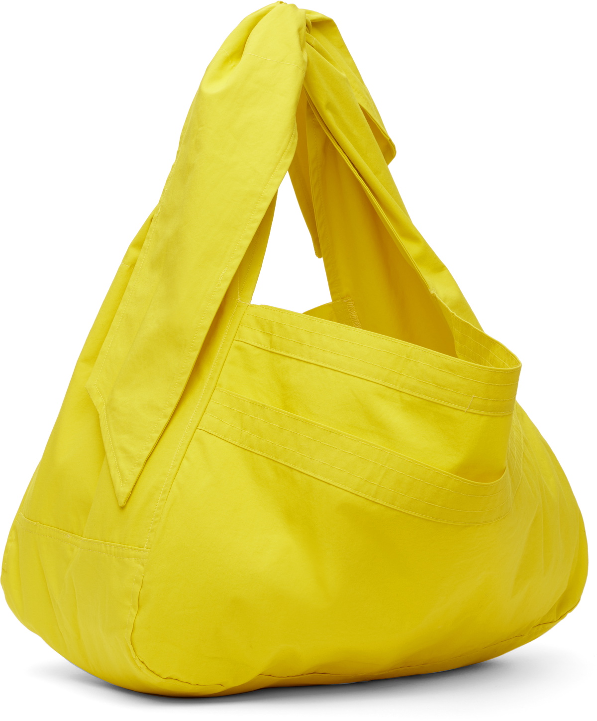 SC103 SSENSE Exclusive Yellow Cocoon Sac Tote
