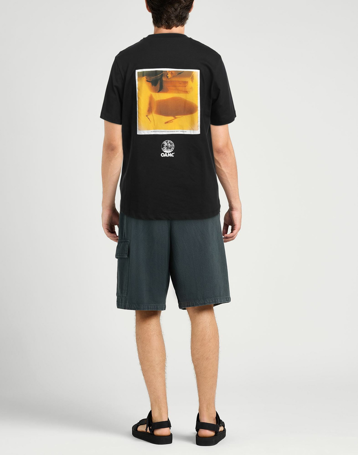 Oamc Mens T-shirt in Black