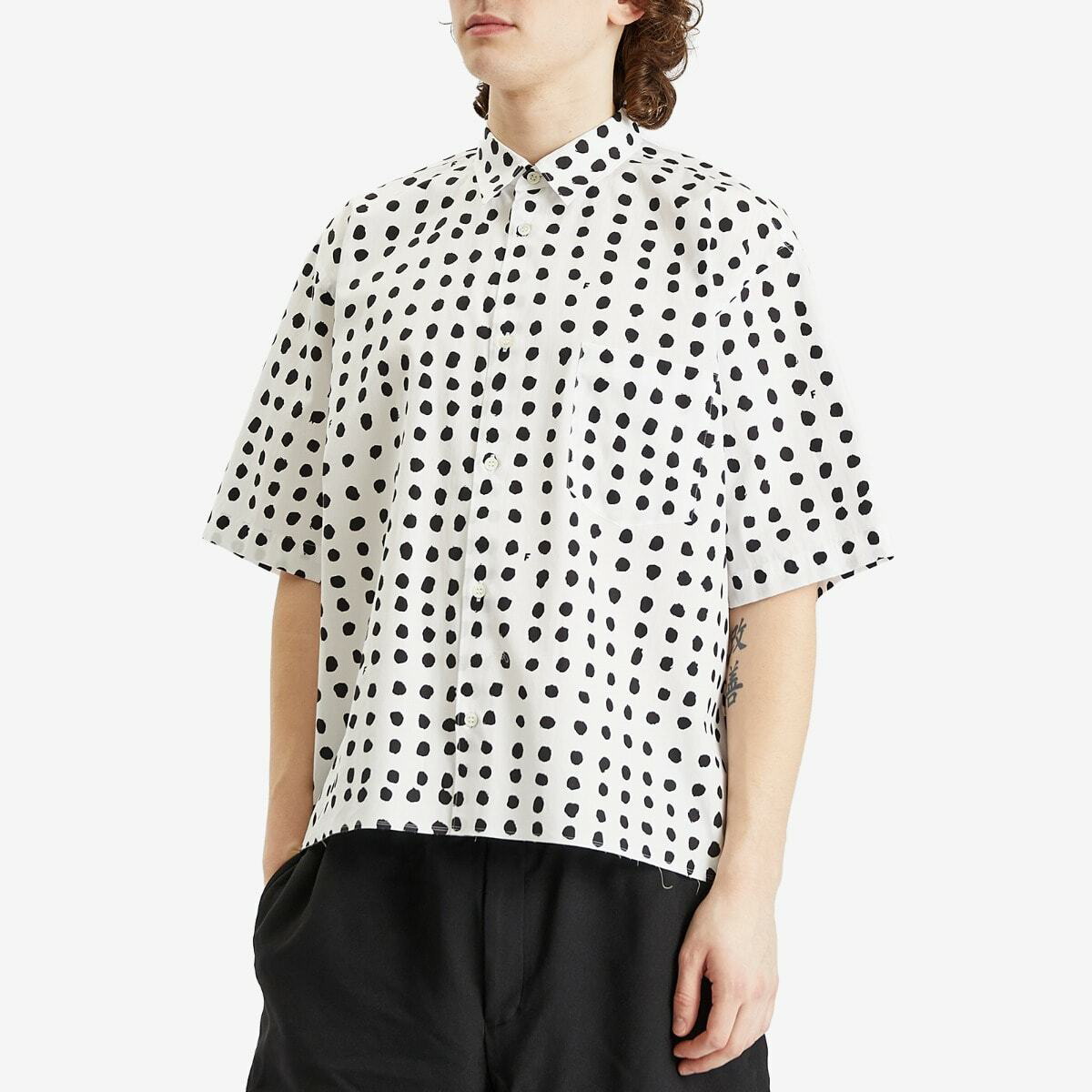 COMME des GARCONS BLACK x FILIP PAGOWSKI 関税込 Print Shirt Black Comme des Garçons: Filip Pagowski T-Shirt (Black