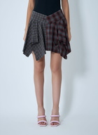 Alexander Wang De-Constructed Mini Skirt