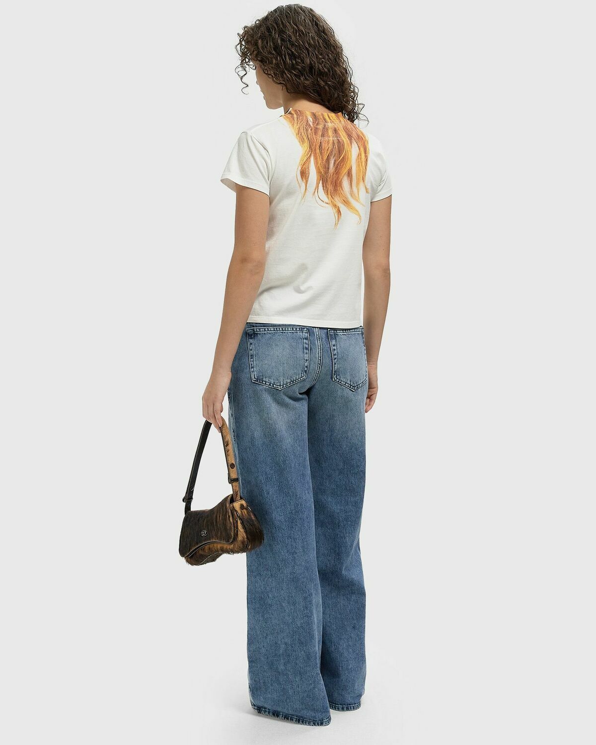 Maison Margiela MM6 T-SHIRT White Womens Shortsleefe