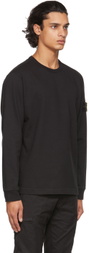 Stone Island Black Lightweight Long Sleeve T-Shirt