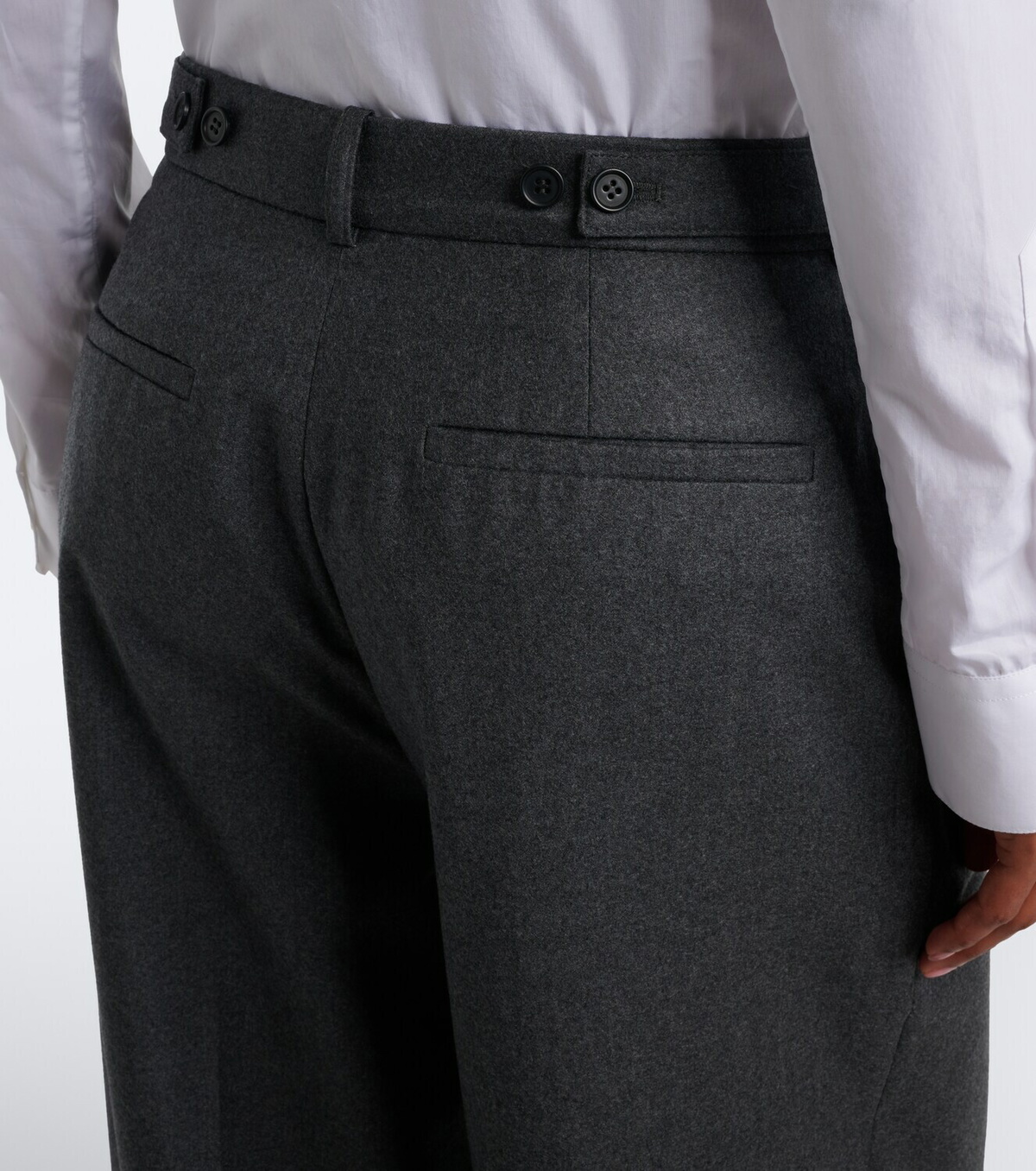 Róhe Virgin wool wide-leg pants