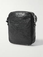 Balenciaga - Le Cagole Embellished Textured-Leather Messenger Bag