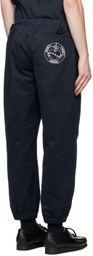 Thames MMXX. Navy Ticker Trousers