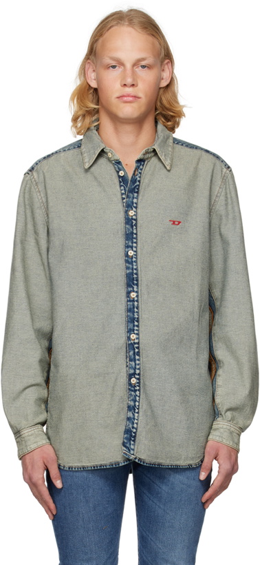 Photo: Diesel Blue D-Simply-Sp1 Shirt