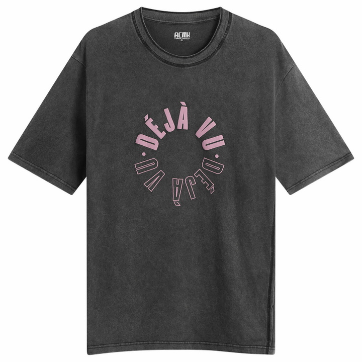 Photo: ACMH by Magic Castles Men's Deja Vu T-Shirt in Vintage Black