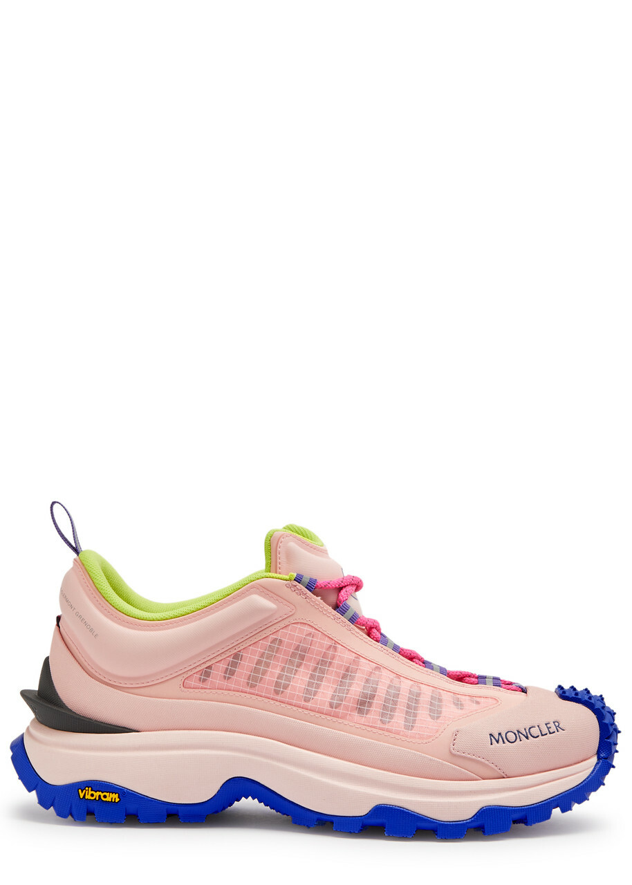 Moncler Trailgrip Lite Panelled Gore-Tex Sneakers Pink