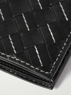 Bottega Veneta - Intrecciato Embroidered Leather Billfold Wallet