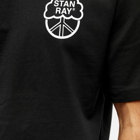 Stan Ray Men's A & Peace T-Shirt in Black