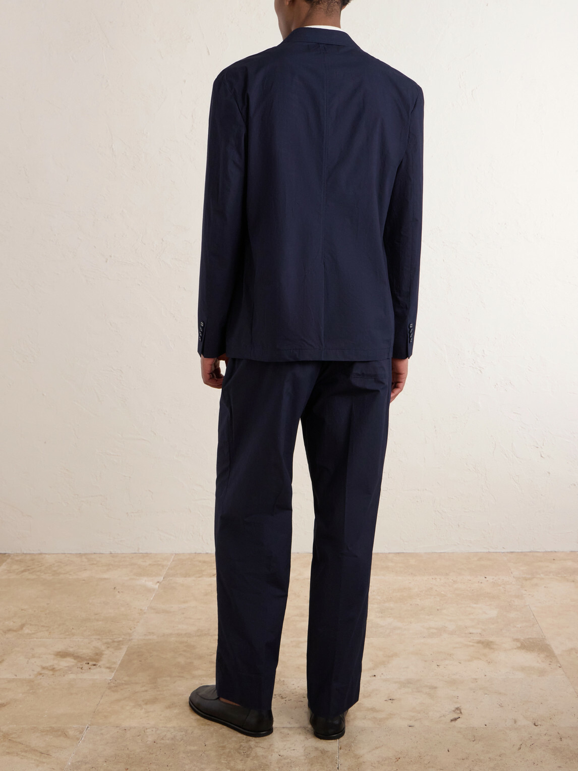 Officine Générale - Cyril Organic Cotton-Poplin Suit Jacket - Blue