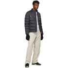 Moncler Navy Down Servieres Jacket