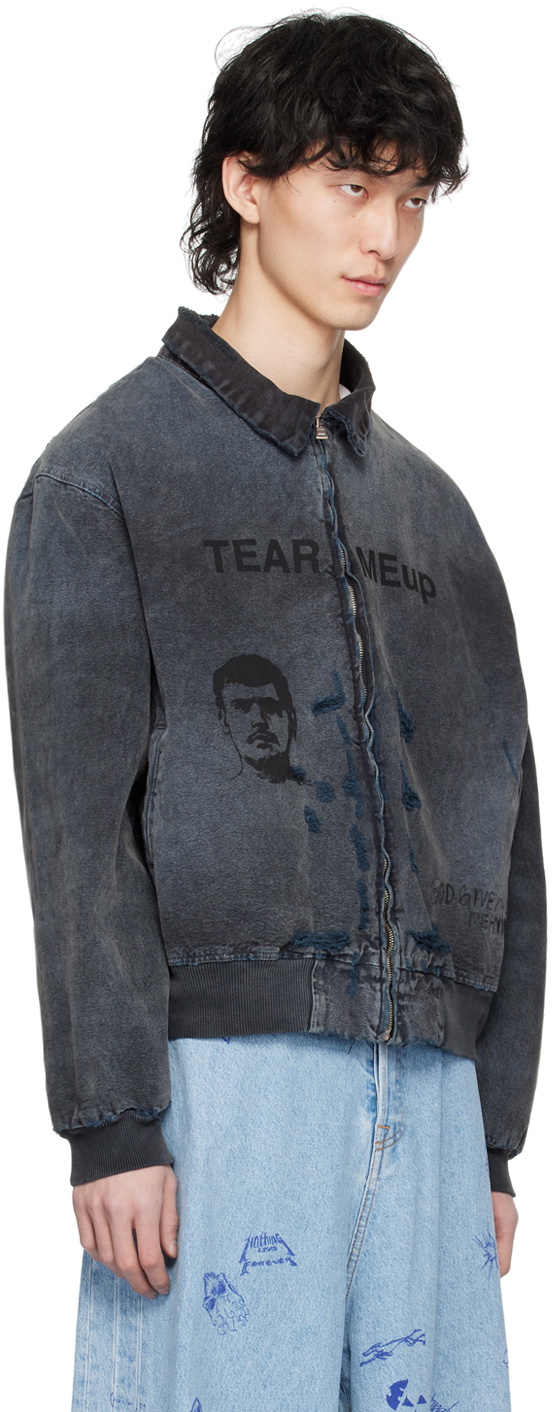 PALY Black Tear Meup Jacket