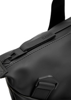 Rains Hilo Weekend Small Rubberised Holdall - Black - One Size