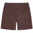 Stylerunner Women's Siena 5" High Rise Cycling Short in Sepia