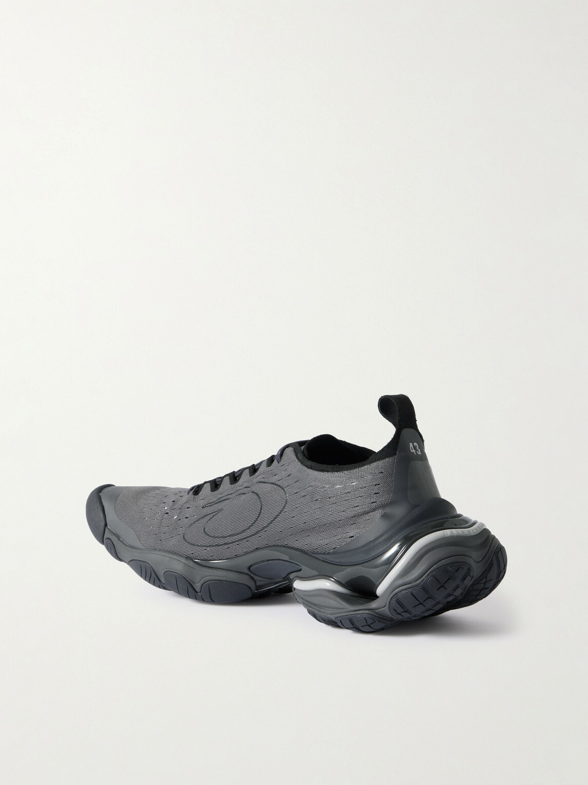 Balenciaga - Anatomic Mesh Slip-On Sneakers - Gray