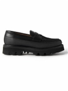 Grenson - Peter Leather Penny Loafers - Black
