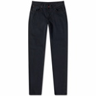 Nudie Jeans Co Men's Nudie Gritty Jackson Jeans in Black Forest