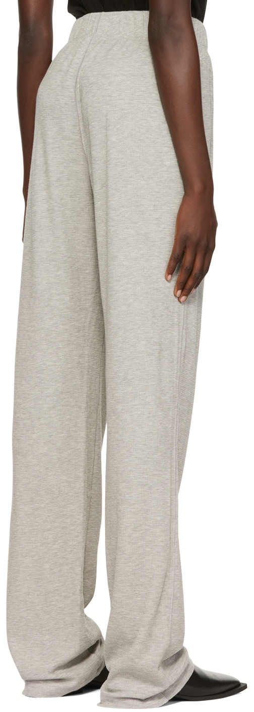 ÉTERNE Gray Thermal Lounge Pants