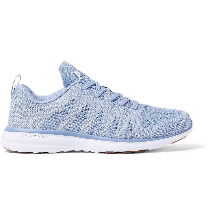 Photo: APL Athletic Propulsion Labs - Pro TechLoom Running Sneakers - Blue