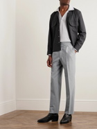 Stòffa - Tapered Pleated Wool Trousers - Gray