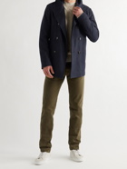 Loro Piana - Caldwell Virgin Wool and Cashmere-Blend Peacoat - Blue