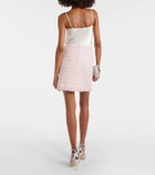 Giambattista Valli High-rise tweed miniskirt