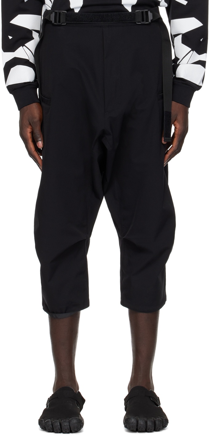 Buy Acronym Wide Drawcord Pants 'Black' - P23Q DS BLAC