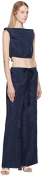 Staud Navy Camila Lounge Pants