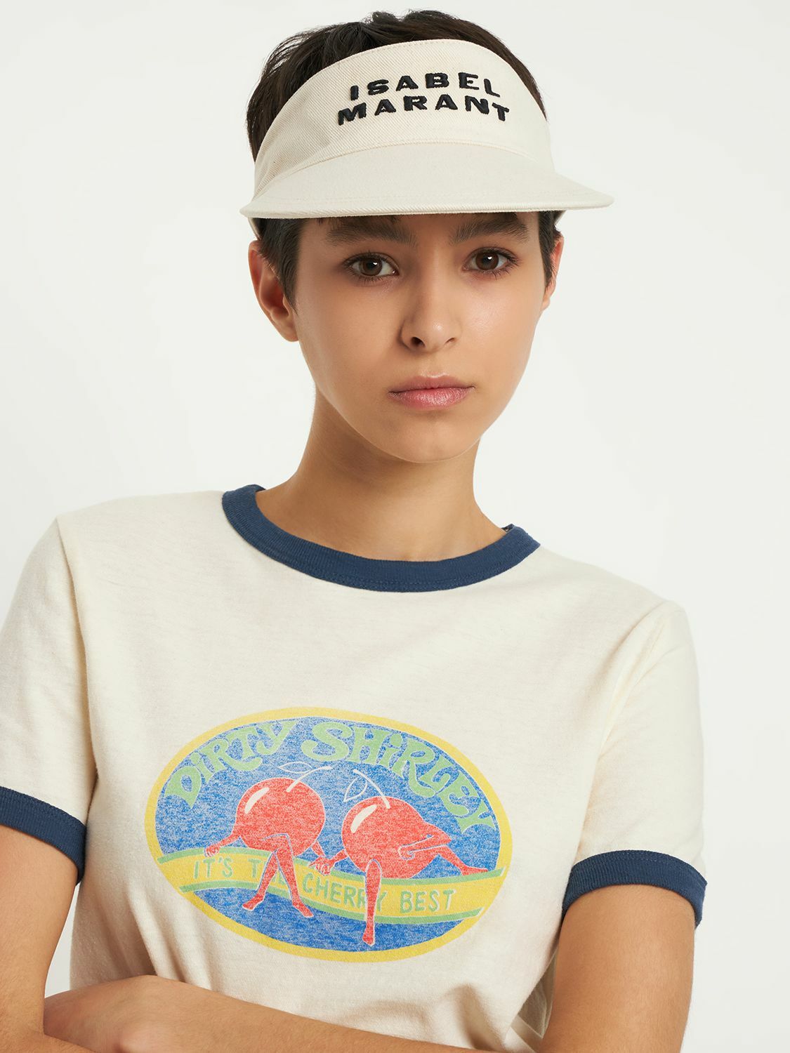 ISABEL MARANT - Tyry Cotton Visor Isabel Marant