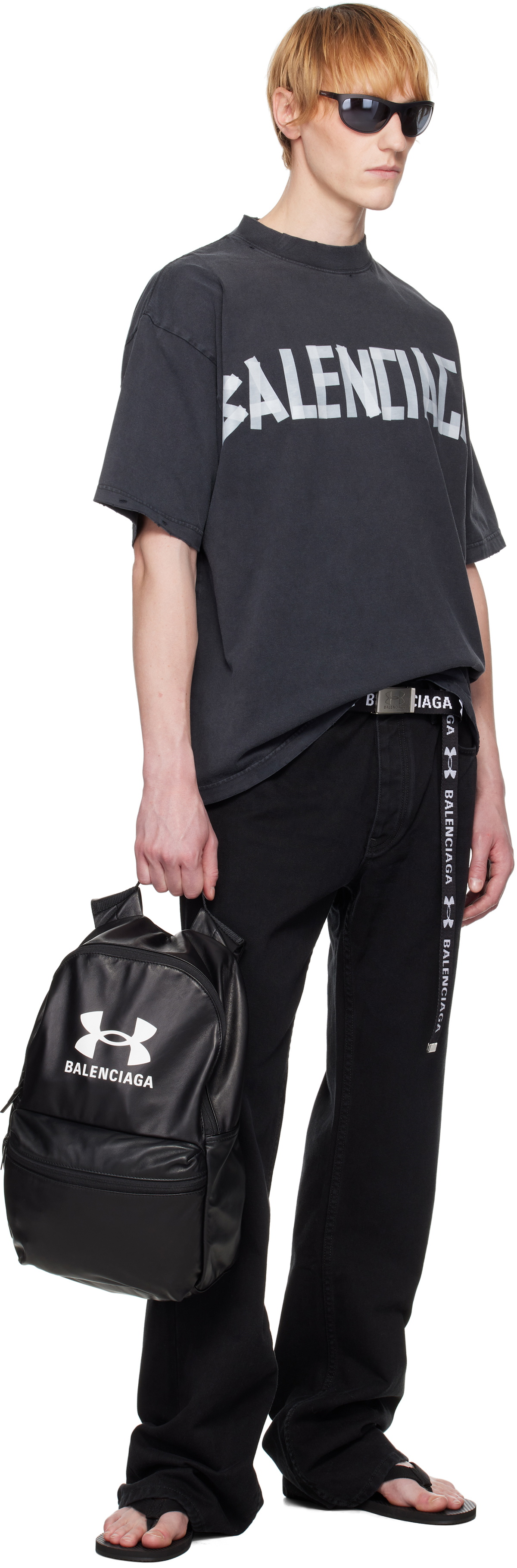 Balenciaga Black Under Armour Edition Backpack