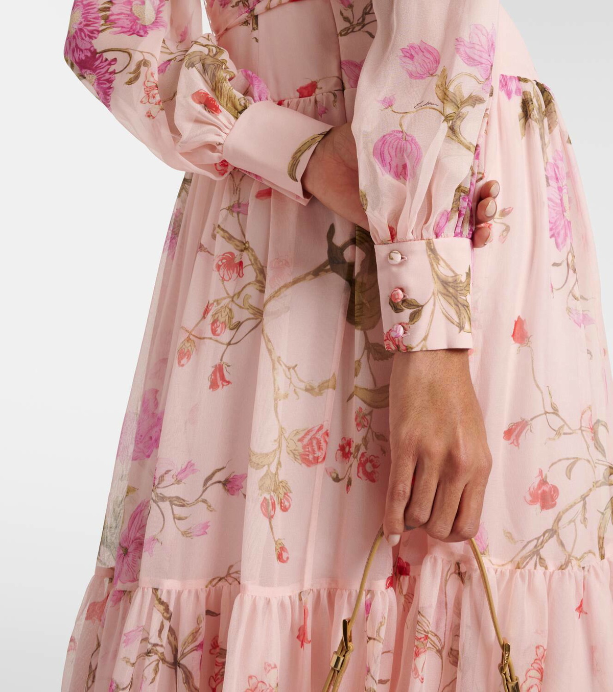 open lace back dress Erdem | Short Sleeve Draped Dress