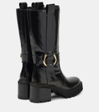 See By Chloé New Ring 60 leather knee-high boots