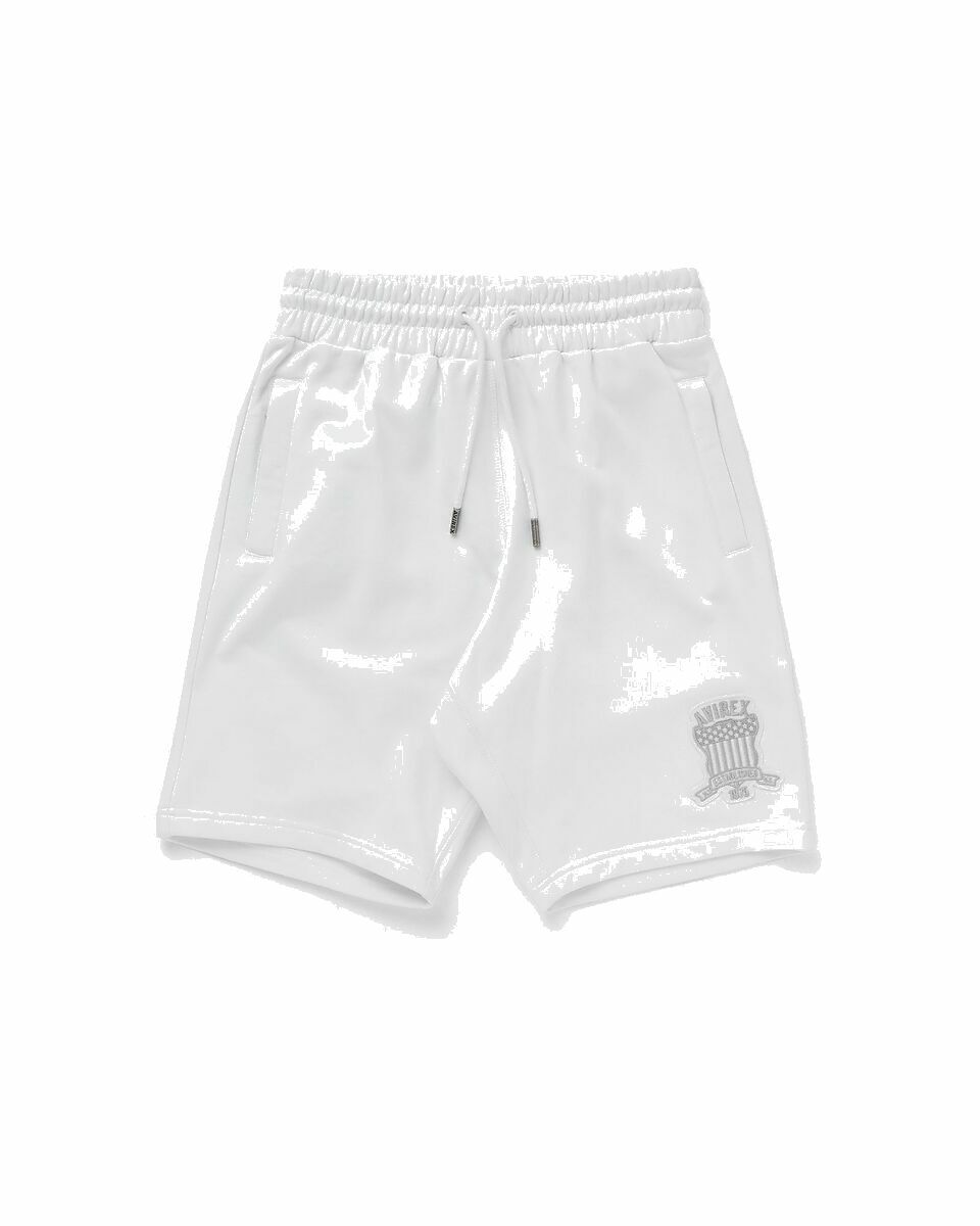 Photo: Avirex Sunnyside Fleece Short White - Mens - Sport & Team Shorts