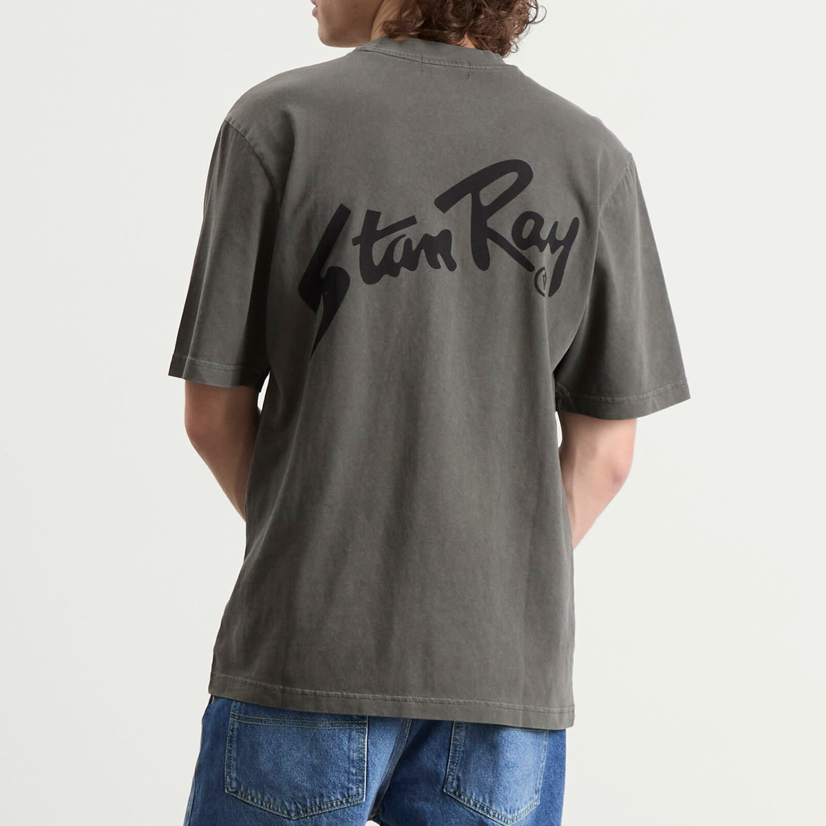 Stan Ray Men's Stan OG T-Shirt in Washed Black