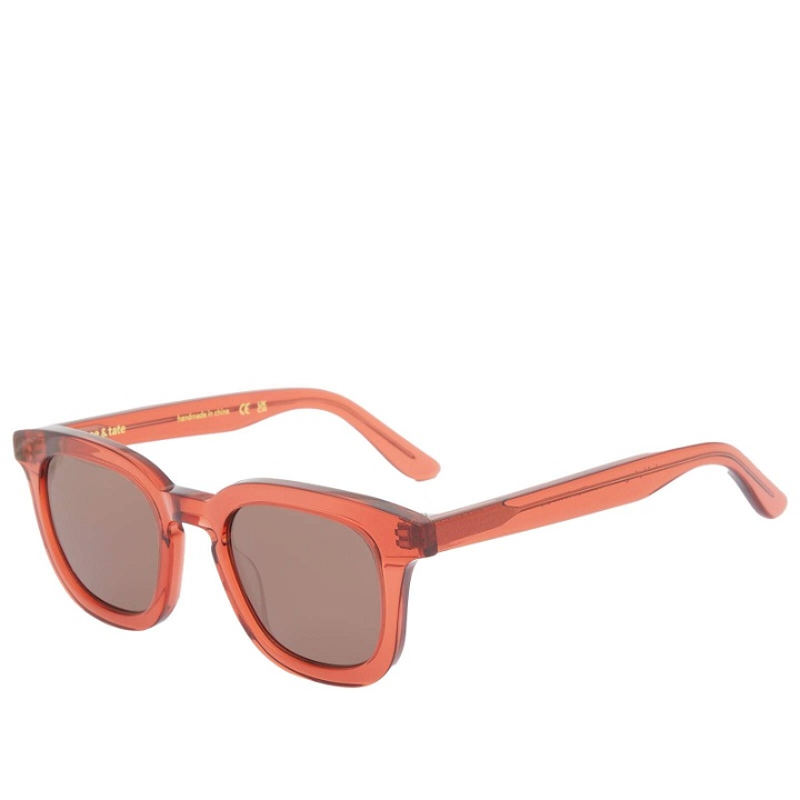 Photo: Ace & Tate Men's Bobby Large Sunglasses in Bitter Vermilion