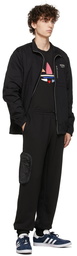 adidas Originals Black Cuffed Lounge Pants