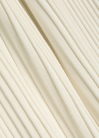Giuliva Heritage Lizzie Ribbed-knit Maxi Dress Ivory
