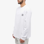 Wooyoungmi Men's Long Sleeve Back Logo T-Shirt in White